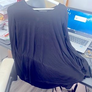 MAX AZRIA BCBG cape top size M